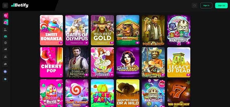 Bonus de bienvenue Betify : 100% jusqu'à 500 €