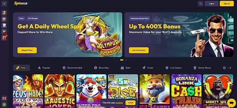 Spinhub casino site officiel ou copie ?