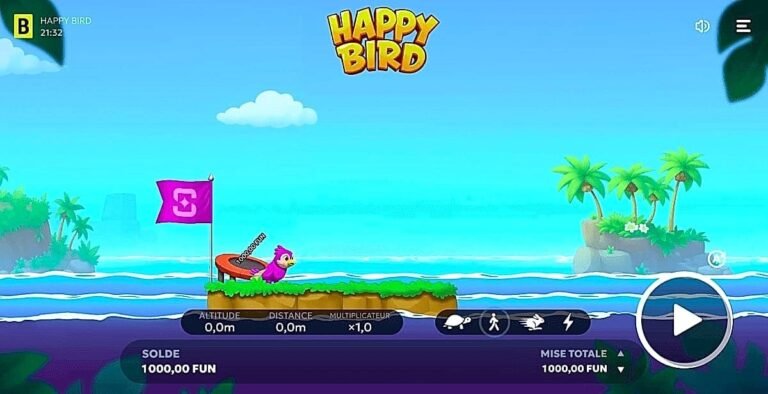 Tester Happy Bird gratuitement sur Goldzino